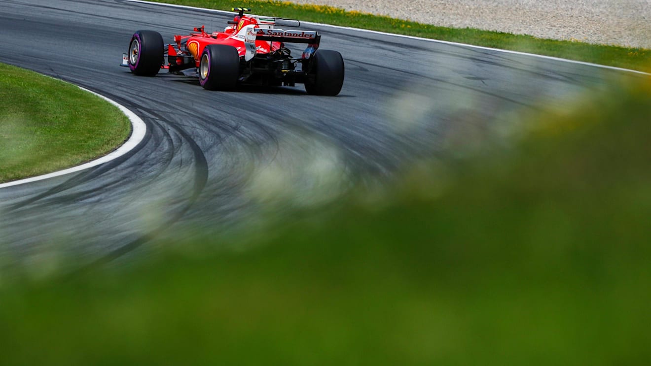 Kimi Raikkonen (FIN) Ferrari SF70-H at Formula One World Championship, Rd9, Austrian Grand Prix, Qualifying, Spielberg, Austria, Saturday 8 July 2017. © Sutton Images