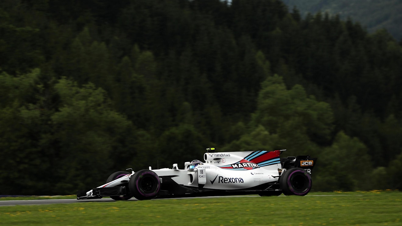 Lance Stroll (CDN) Williams FW40 at Formula One World Championship, Rd9, Austrian Grand Prix, Qualifying, Spielberg, Austria, Saturday 8 July 2017. © Sutton Images