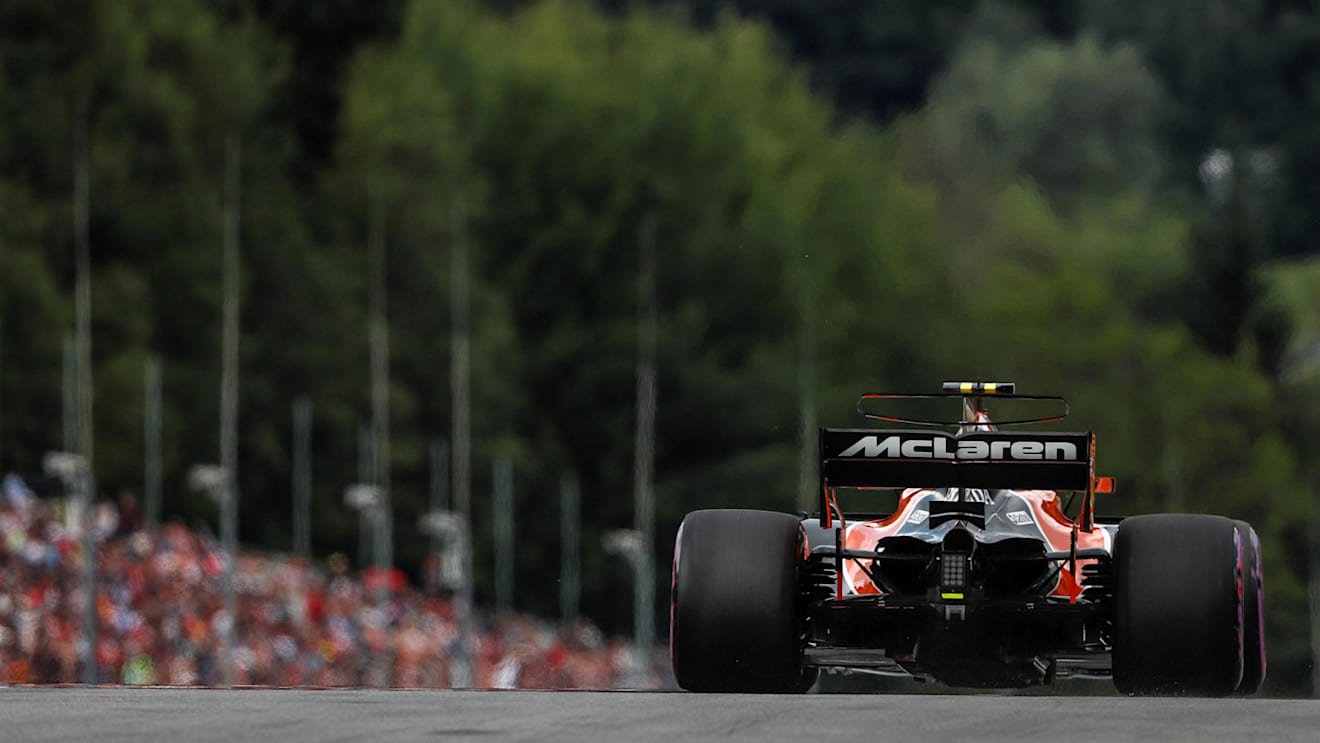 Stoffel Vandoorne (BEL) McLaren MCL32 at Formula One World Championship, Rd9, Austrian Grand Prix, Qualifying, Spielberg, Austria, Saturday 8 July 2017. © Sutton Images