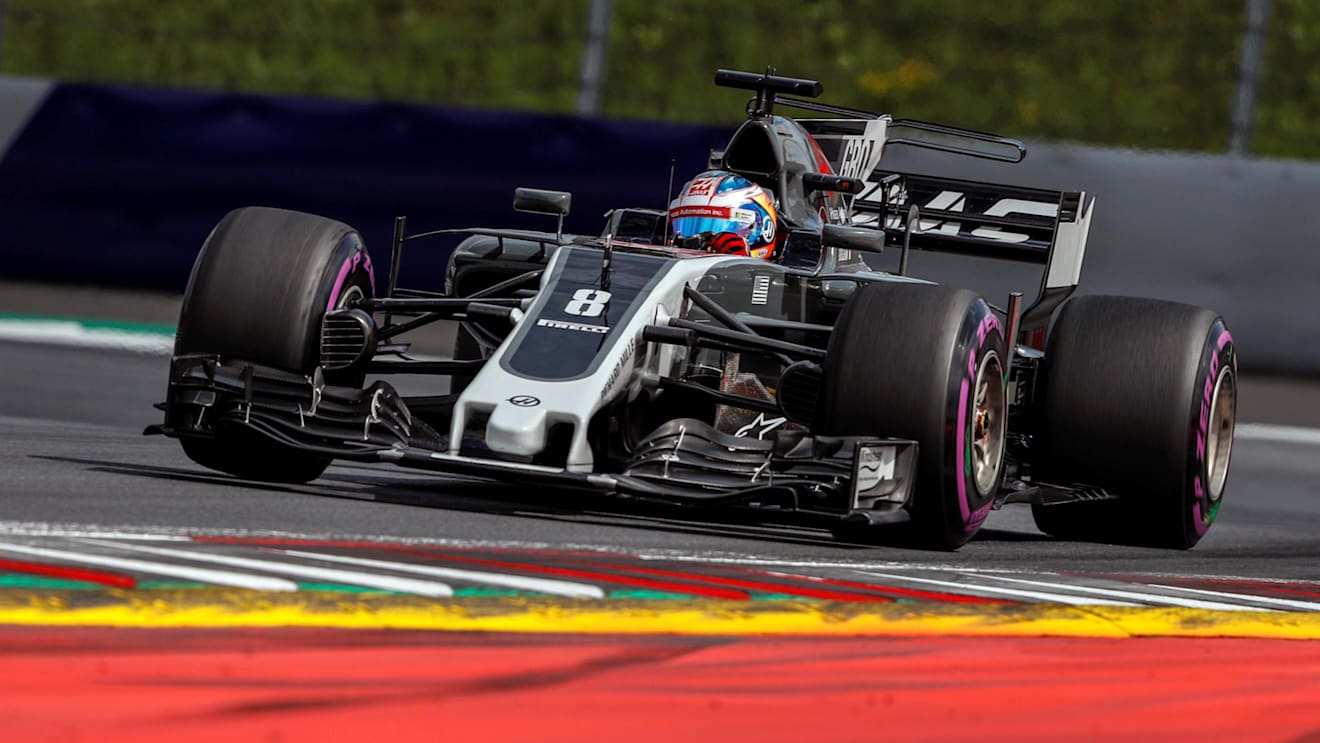 Romain Grosjean (FRA) Haas VF-17 at Formula One World Championship, Rd9, Austrian Grand Prix, Qualifying, Spielberg, Austria, Saturday 8 July 2017. © Sutton Images