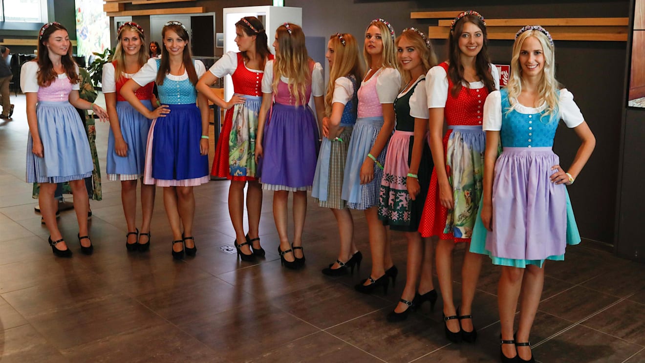 Girls at Formula One World Championship, Rd9, Austrian Grand Prix, Qualifying, Spielberg, Austria, Saturday 8 July 2017. © Sutton Images