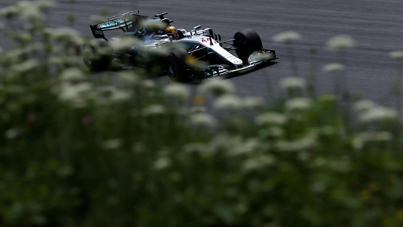 Lewis Hamilton (GBR) Mercedes-Benz F1 W08 Hybrid at Formula One World Championship, Rd9, Austrian Grand Prix, Qualifying, Spielberg, Austria, Saturday 8 July 2017. © Sutton Images