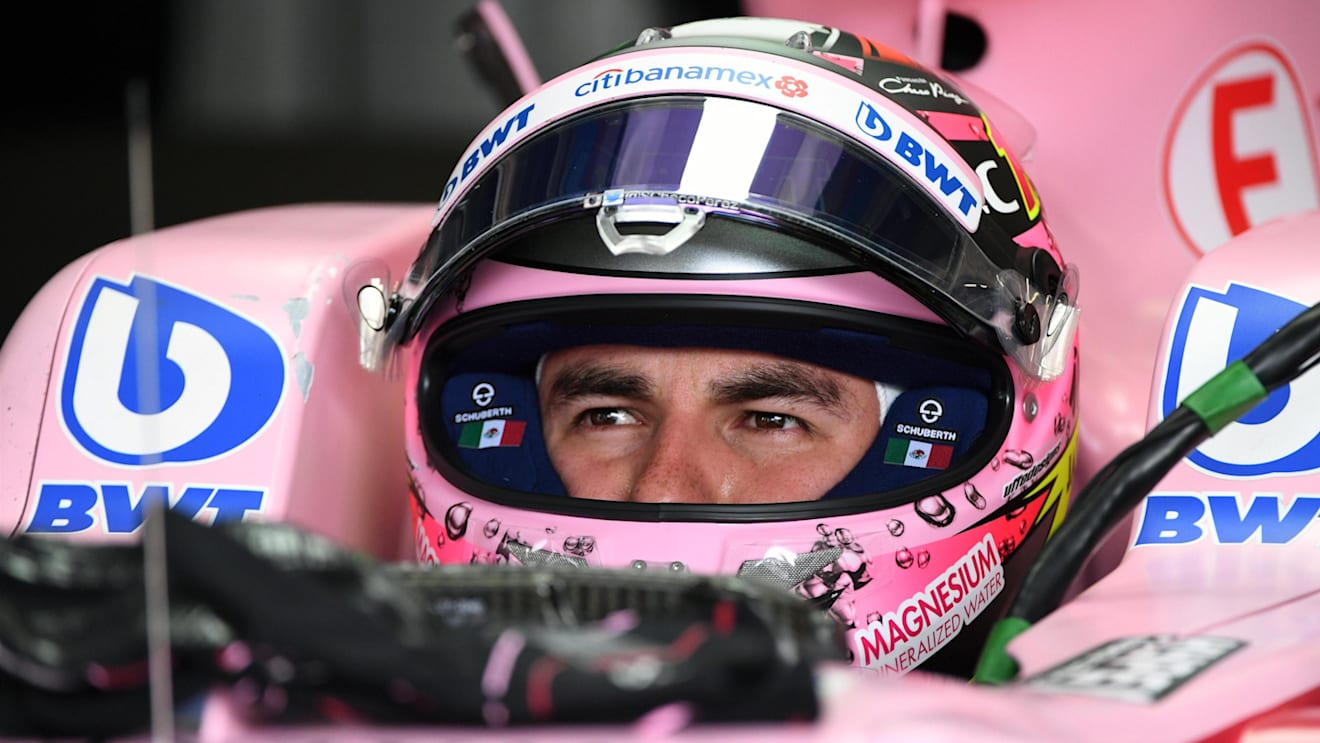 Sergio Perez (MEX) Force India VJM10 at Formula One World Championship, Rd9, Austrian Grand Prix, Qualifying, Spielberg, Austria, Saturday 8 July 2017. © Sutton Images