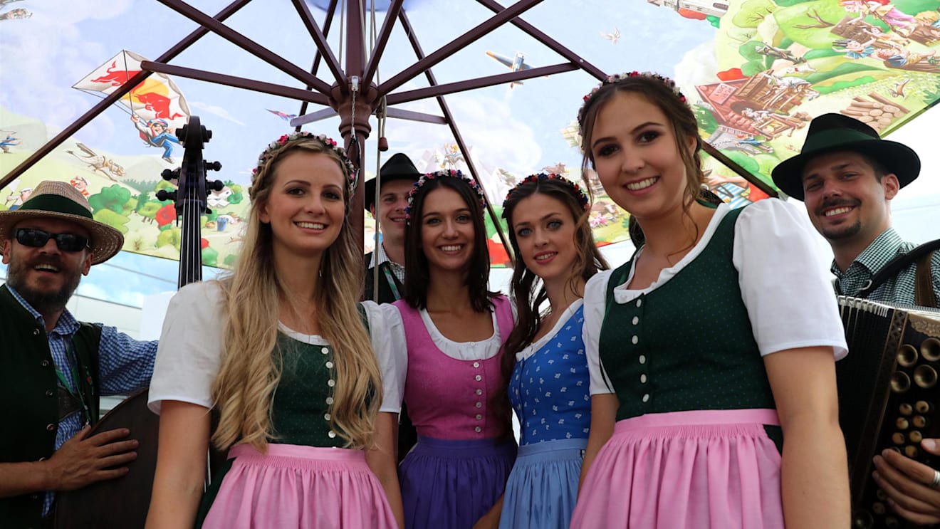 Girls at Formula One World Championship, Rd9, Austrian Grand Prix, Preparations, Spielberg, Austria, Thursday 6 July 2017. © Sutton Images
