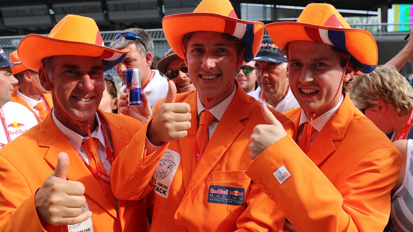 Max Verstappen (NED) Red Bull Racing fans at Formula One World Championship, Rd9, Austrian Grand Prix, Preparations, Spielberg, Austria, Thursday 6 July 2017. © Sutton Images