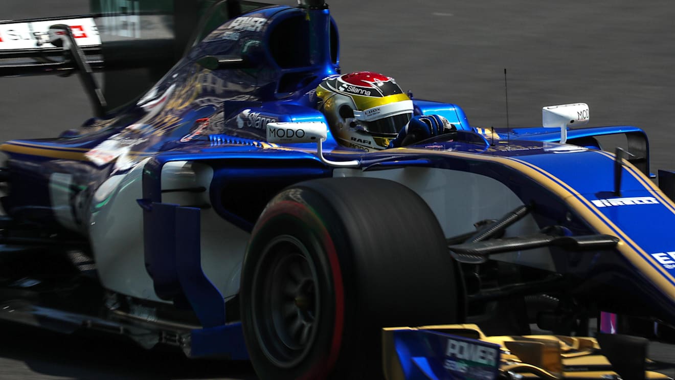 Pascal Wehrlein (GER) Sauber C36 at Formula One World Championship, Rd8, Azerbaijan Grand Prix, Practice, Baku City Circuit, Baku, Azerbaijan, Friday 23 June 2017. © Sutton Images