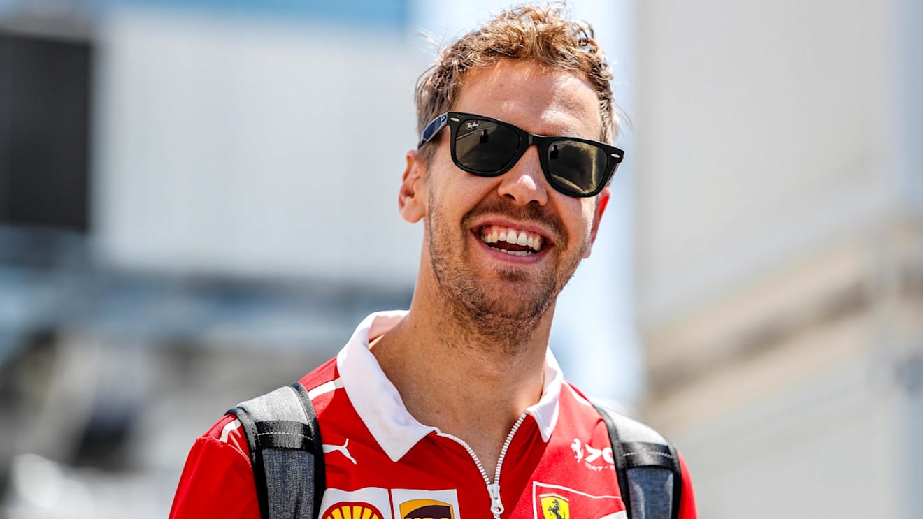 Sebastian Vettel (GER) Ferrari at Formula One World Championship, Rd8, Azerbaijan Grand Prix, Practice, Baku City Circuit, Baku, Azerbaijan, Friday 23 June 2017. © Sutton Images