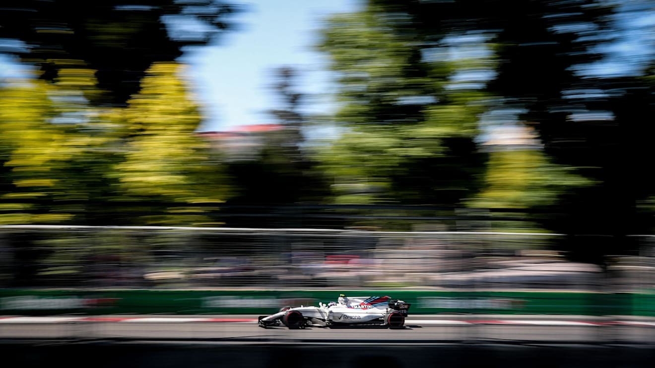 Lance Stroll (CDN) Williams FW40 at Formula One World Championship, Rd8, Azerbaijan Grand Prix, Qualifying, Baku City Circuit, Baku, Azerbaijan, Saturday 24 June 2017. © Sutton Images