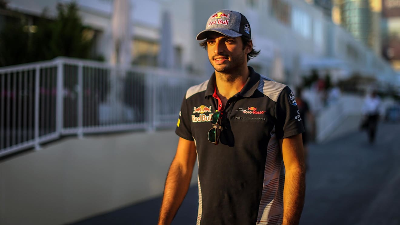 Carlos Sainz jr (ESP) Scuderia Toro Rosso at Formula One World Championship, Rd8, Azerbaijan Grand Prix, Preparations, Baku City Circuit, Baku, Azerbaijan, Thursday 22 June 2017. © Sutton Images