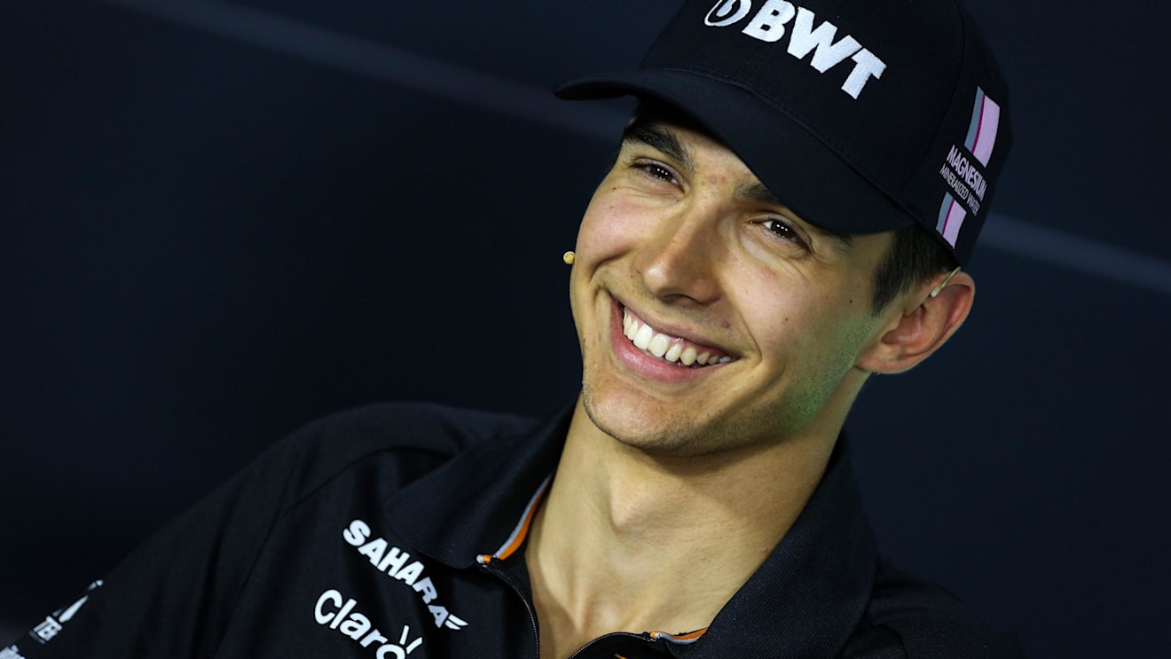 Esteban Ocon (FRA) Force India F1 inthe Press Conference at Formula One World Championship, Rd8, Azerbaijan Grand Prix, Preparations, Baku City Circuit, Baku, Azerbaijan, Thursday 22 June 2017. © Sutton Images
