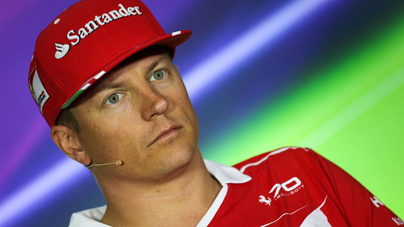 Kimi Raikkonen (FIN) Ferrari in the Press Conference at Formula One World Championship, Rd8, Azerbaijan Grand Prix, Preparations, Baku City Circuit, Baku, Azerbaijan, Thursday 22 June 2017. © Sutton Images