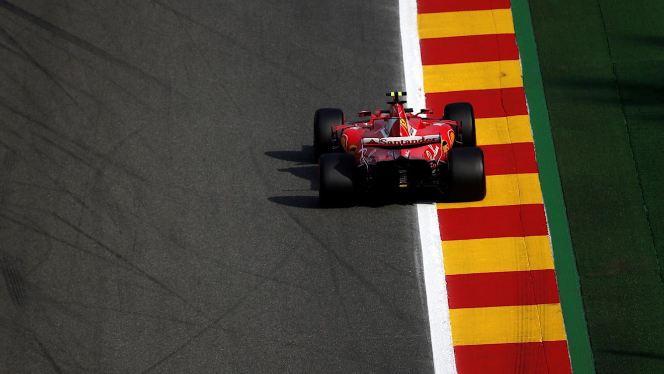 Kimi Raikkonen (FIN) Ferrari SF70-H at Formula One World Championship, Rd12, Belgian Grand Prix, Practice, Spa Francorchamps, Belgium, Friday 25 August 2017. © Sutton Images