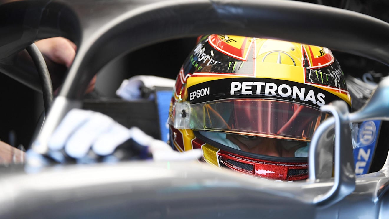 Lewis Hamilton (GBR) Mercedes-Benz F1 W08 Hybrid with halo at Formula One World Championship, Rd12, Belgian Grand Prix, Practice, Spa Francorchamps, Belgium, Friday 25 August 2017. © Sutton Images