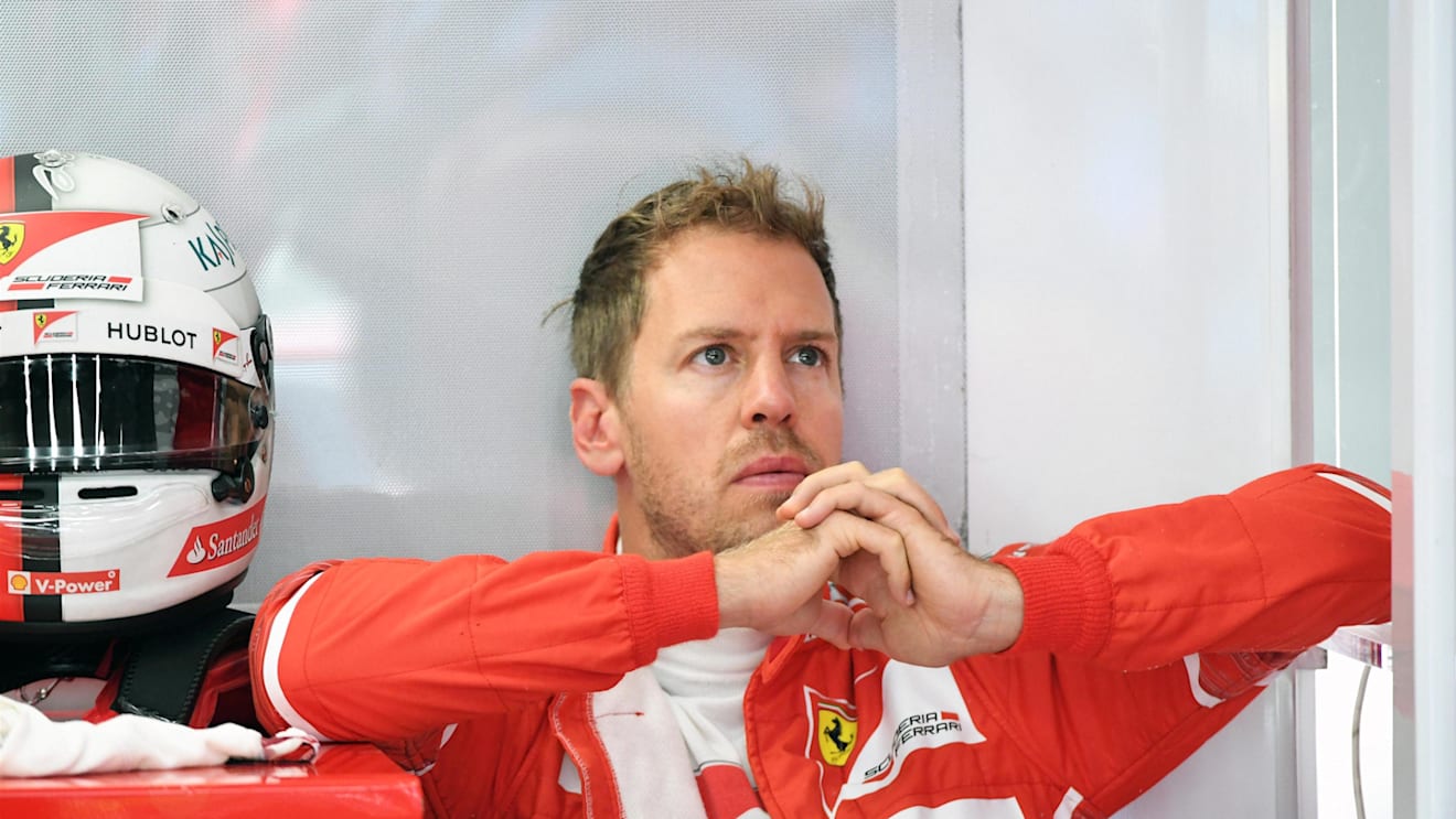 Sebastian Vettel (GER) Ferrari at Formula One World Championship, Rd12, Belgian Grand Prix, Practice, Spa Francorchamps, Belgium, Friday 25 August 2017. © Sutton Images