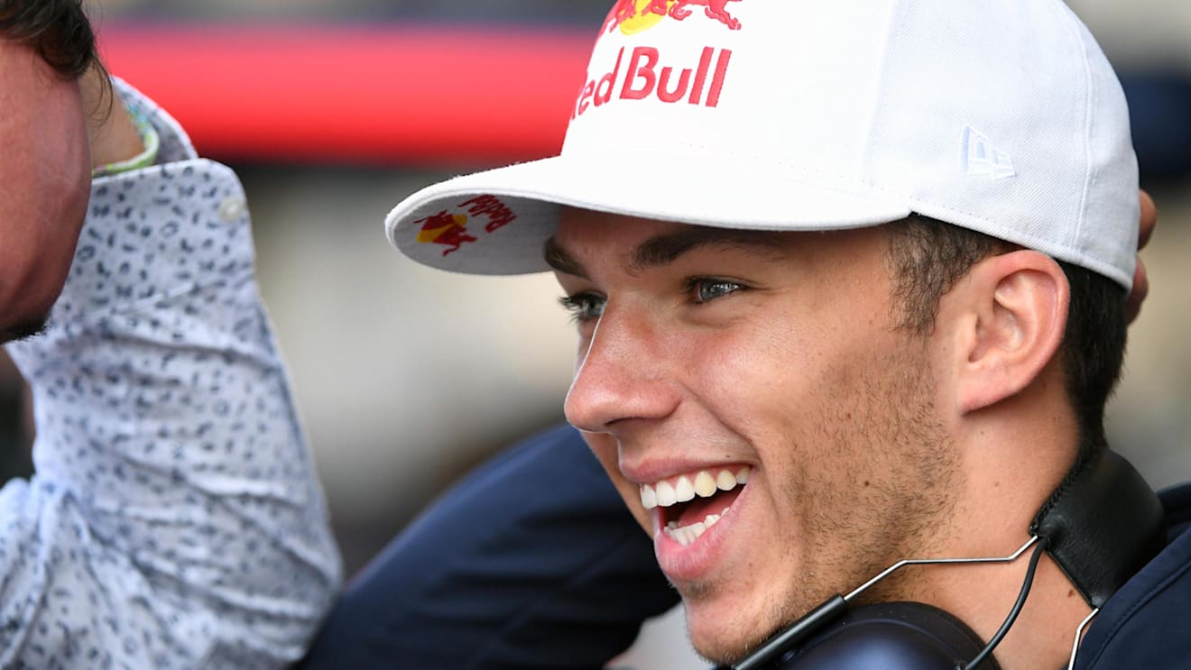Pierre Gasly (FRA) Red Bull Racing Test Driver at Formula One World Championship, Rd12, Belgian Grand Prix, Practice, Spa Francorchamps, Belgium, Friday 25 August 2017. © Sutton Images
