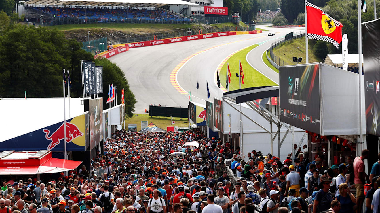 Fans at Formula One World Championship, Rd12, Belgian Grand Prix, Practice, Spa Francorchamps, Belgium, Friday 25 August 2017. © Sutton Images
