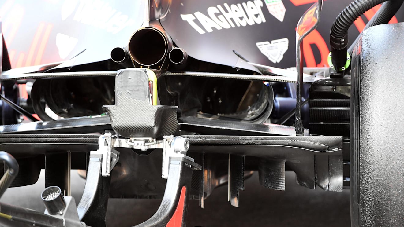 Red Bull Racing RB13 rear detail at Formula One World Championship, Rd12, Belgian Grand Prix, Practice, Spa Francorchamps, Belgium, Friday 25 August 2017. © Sutton Images