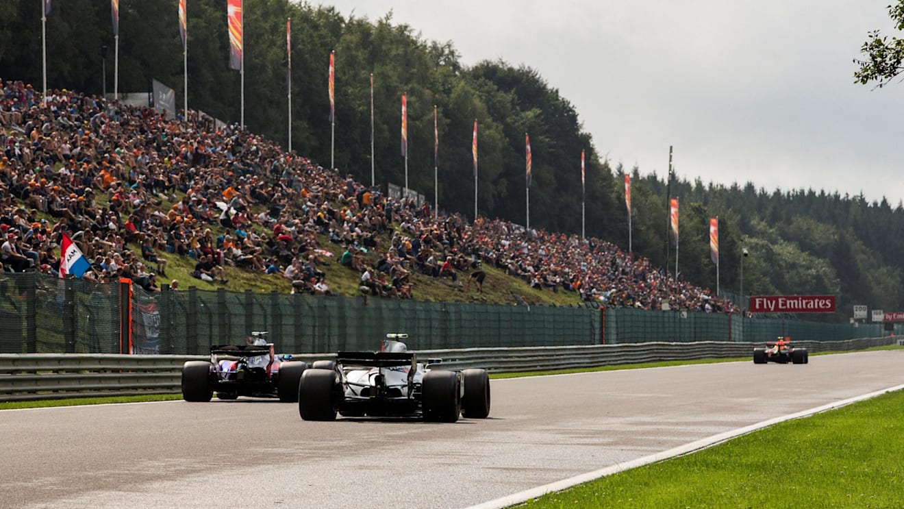 Lance Stroll (CDN) Williams FW40 at Formula One World Championship, Rd12, Belgian Grand Prix, Qualifying, Spa Francorchamps, Belgium, Saturday 26 August 2017. © Sutton Images