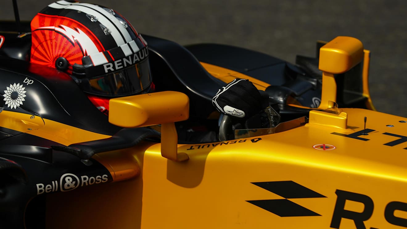 Nico Hulkenberg (GER) Renault Sport F1 Team RS17 at Formula One World Championship, Rd12, Belgian Grand Prix, Practice, Spa Francorchamps, Belgium, Friday 25 August 2017. © Sutton Images
