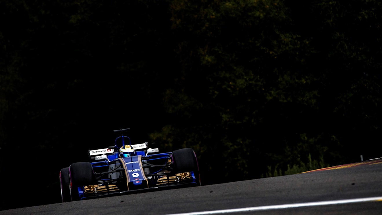 Marcus Ericsson (SWE) Sauber C36 at Formula One World Championship, Rd12, Belgian Grand Prix, Qualifying, Spa Francorchamps, Belgium, Saturday 26 August 2017. © Sutton Images