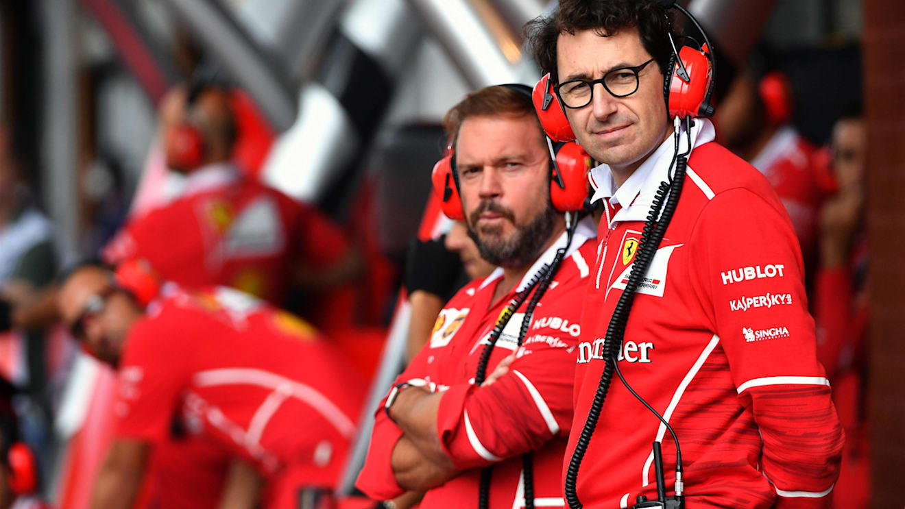 Mattia Binotto (ITA) Ferrari Chief Technical Officer in at Formula One World Championship, Rd12, Belgian Grand Prix, Qualifying, Spa Francorchamps, Belgium, Saturday 26 August 2017. © Sutton Images