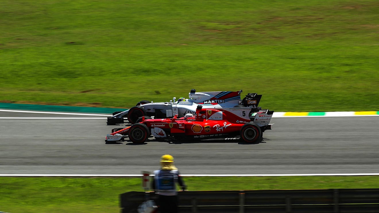 Kimi Raikkonen (FIN) Ferrari at Formula One World Championship, Rd19, Brazilian Grand Prix, Practice, Interlagos, Sao Paulo, Brazil, Friday 10 November 2017. © Mark Sutton/Sutton Images