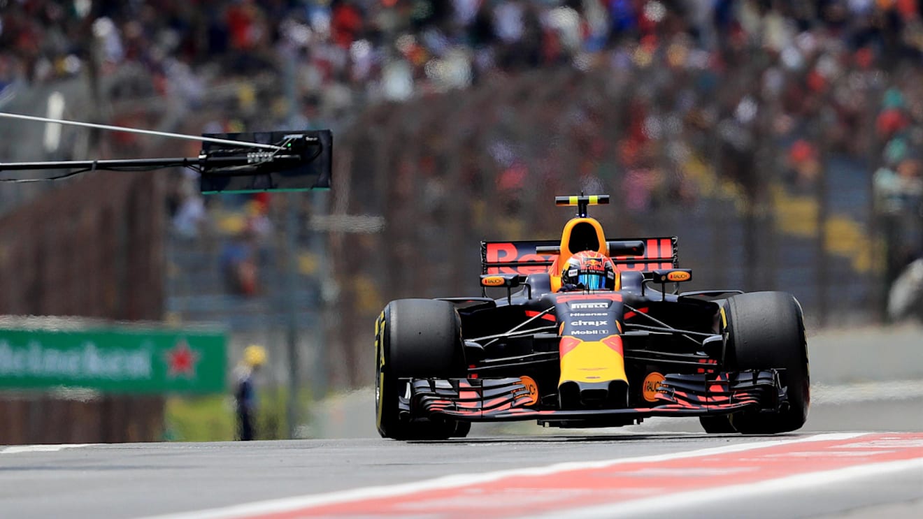 Max Verstappen (NED) Red Bull Racing RB13 at Formula One World Championship, Rd19, Brazilian Grand Prix, Practice, Interlagos, Sao Paulo, Brazil, Friday 10 November 2017. © Kym Illman/Sutton Images