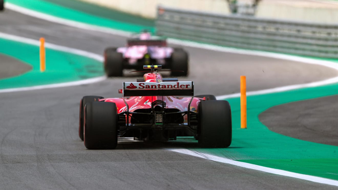Kimi Raikkonen (FIN) Ferrari SF70-H at Formula One World Championship, Rd19, Brazilian Grand Prix, Practice, Interlagos, Sao Paulo, Brazil, Friday 10 November 2017. © Kym Illman/Sutton Images