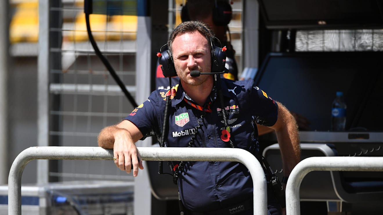 Christian Horner (GBR) Red Bull Racing Team Principal at Formula One World Championship, Rd19, Brazilian Grand Prix, Practice, Interlagos, Sao Paulo, Brazil, Friday 10 November 2017. © Mark Sutton/Sutton Images