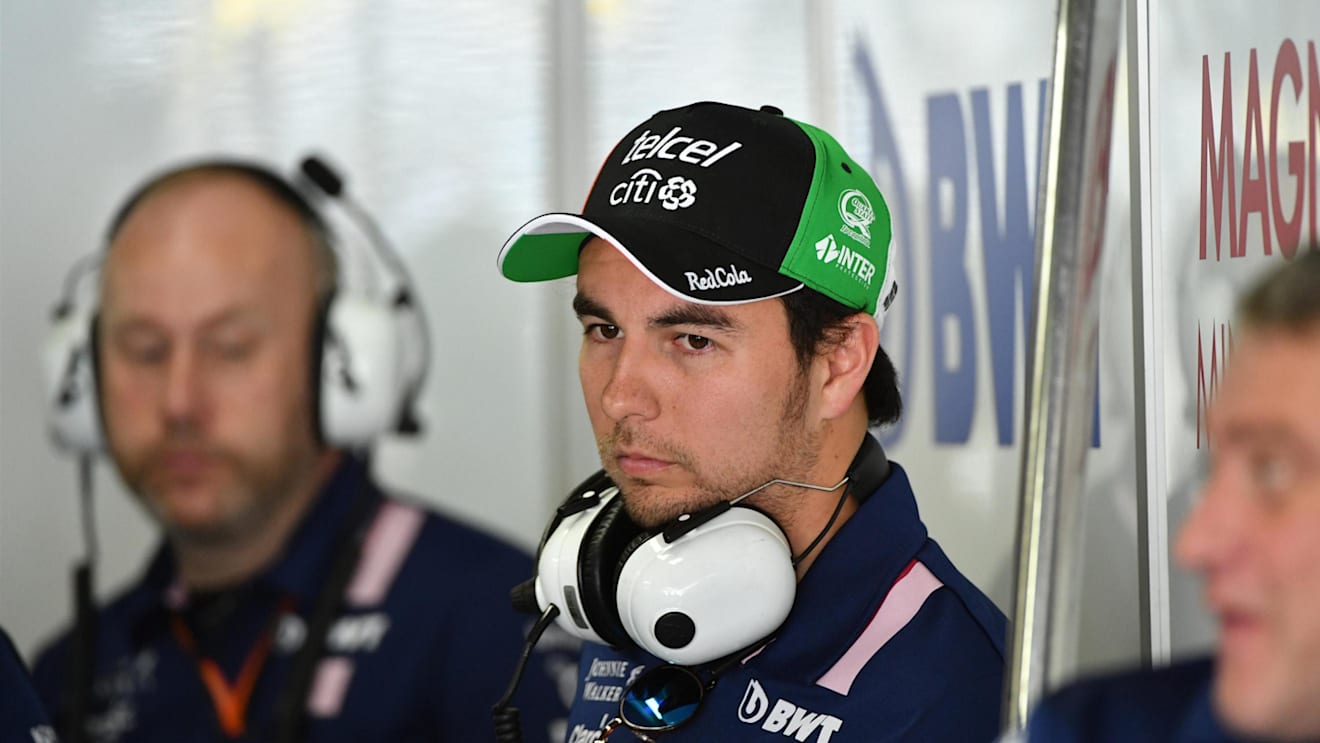 Sergio Perez (MEX) Force India at Formula One World Championship, Rd19, Brazilian Grand Prix, Practice, Interlagos, Sao Paulo, Brazil, Friday 10 November 2017. © Mark Sutton/Sutton Images