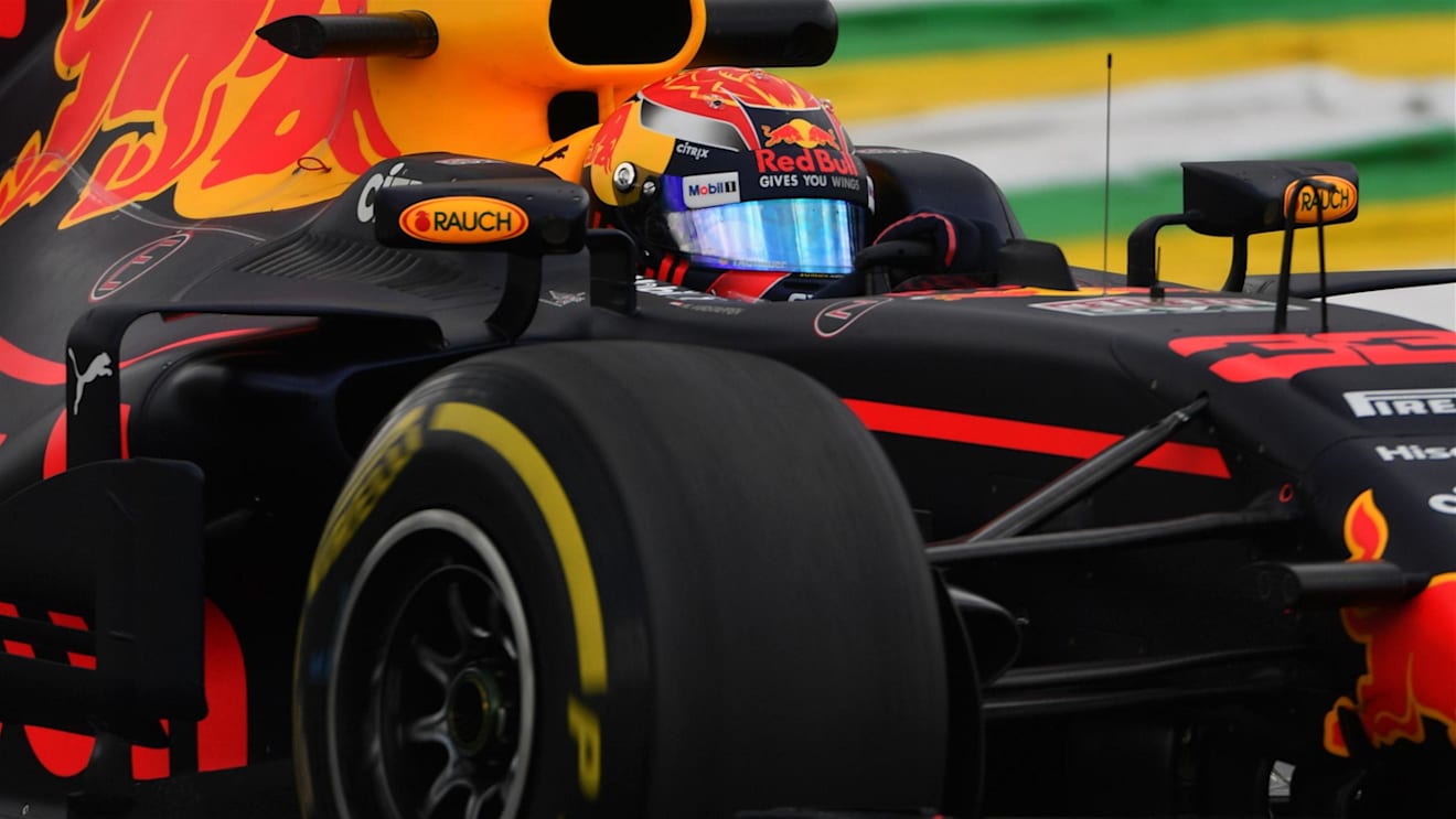 Max Verstappen (NED) Red Bull Racing RB13 at Formula One World Championship, Rd19, Brazilian Grand Prix, Practice, Interlagos, Sao Paulo, Brazil, Friday 10 November 2017. © Mark Sutton/Sutton Images
