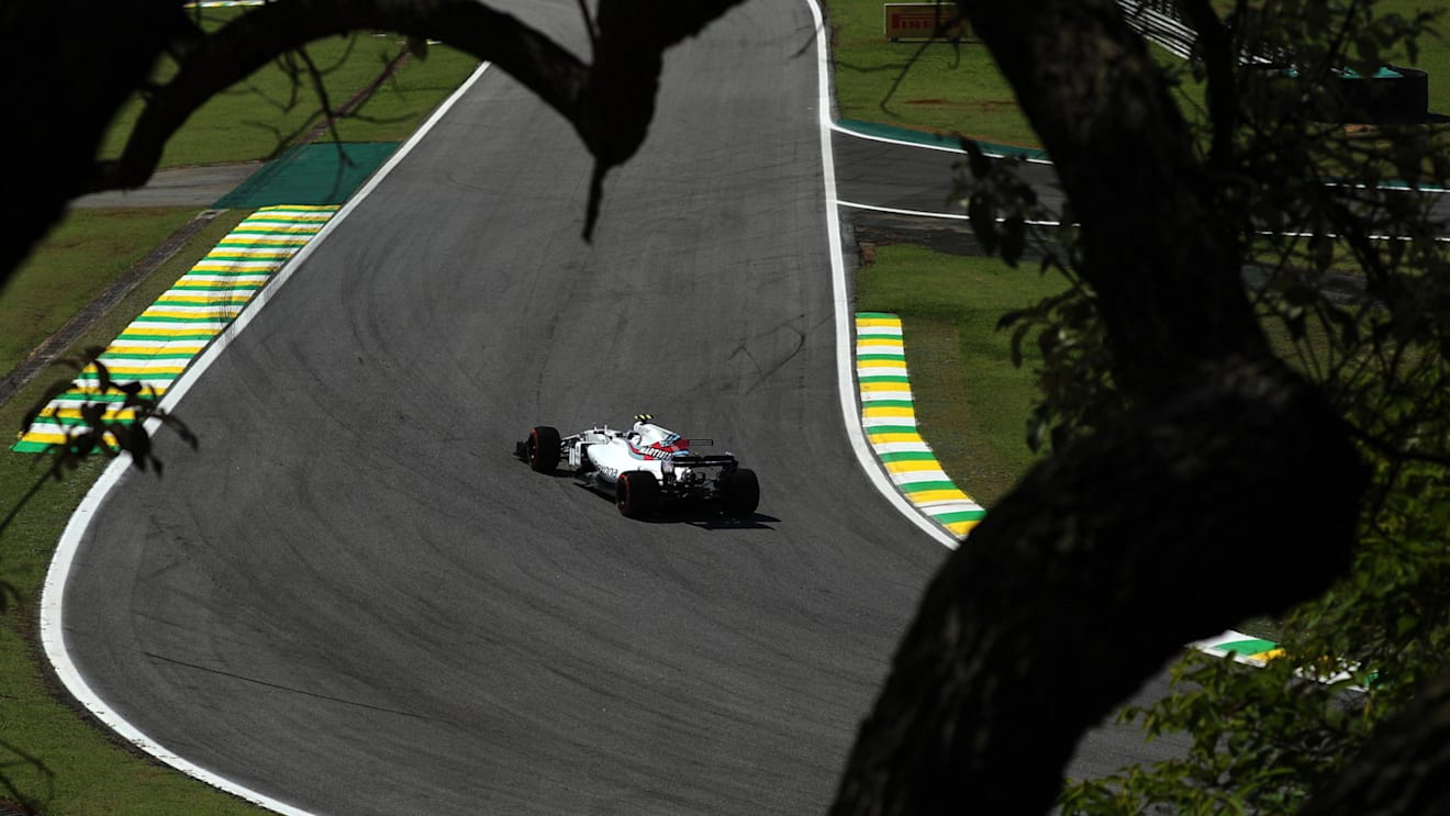 Lance Stroll (CDN) Williams FW40 at Formula One World Championship, Rd19, Brazilian Grand Prix, Practice, Interlagos, Sao Paulo, Brazil, Friday 10 November 2017. © Kym Illman/Sutton Images