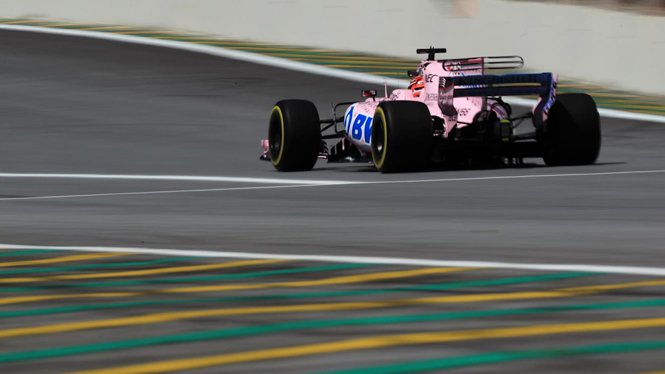 Geeorge Russell (GBR) Force India VJM10 at Formula One World Championship, Rd19, Brazilian Grand Prix, Practice, Interlagos, Sao Paulo, Brazil, Friday 10 November 2017. © Kym Illman/Sutton Images