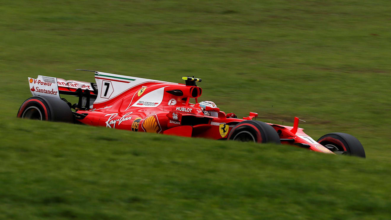 Kimi Raikkonen (FIN) Ferrari SF70-H at Formula One World Championship, Rd19, Brazilian Grand Prix, Qualifying, Interlagos, Sao Paulo, Brazil, Saturday 11 November 2017. © Manuel Goria/Sutton Images