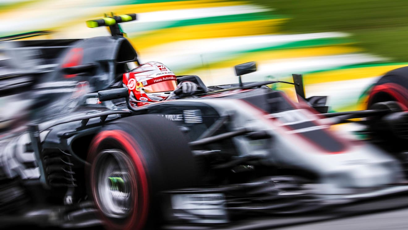Kevin Magnussen (DEN) Haas VF-17 at Formula One World Championship, Rd19, Brazilian Grand Prix, Qualifying, Interlagos, Sao Paulo, Brazil, Saturday 11 November 2017. © Manuel Goria/Sutton Images