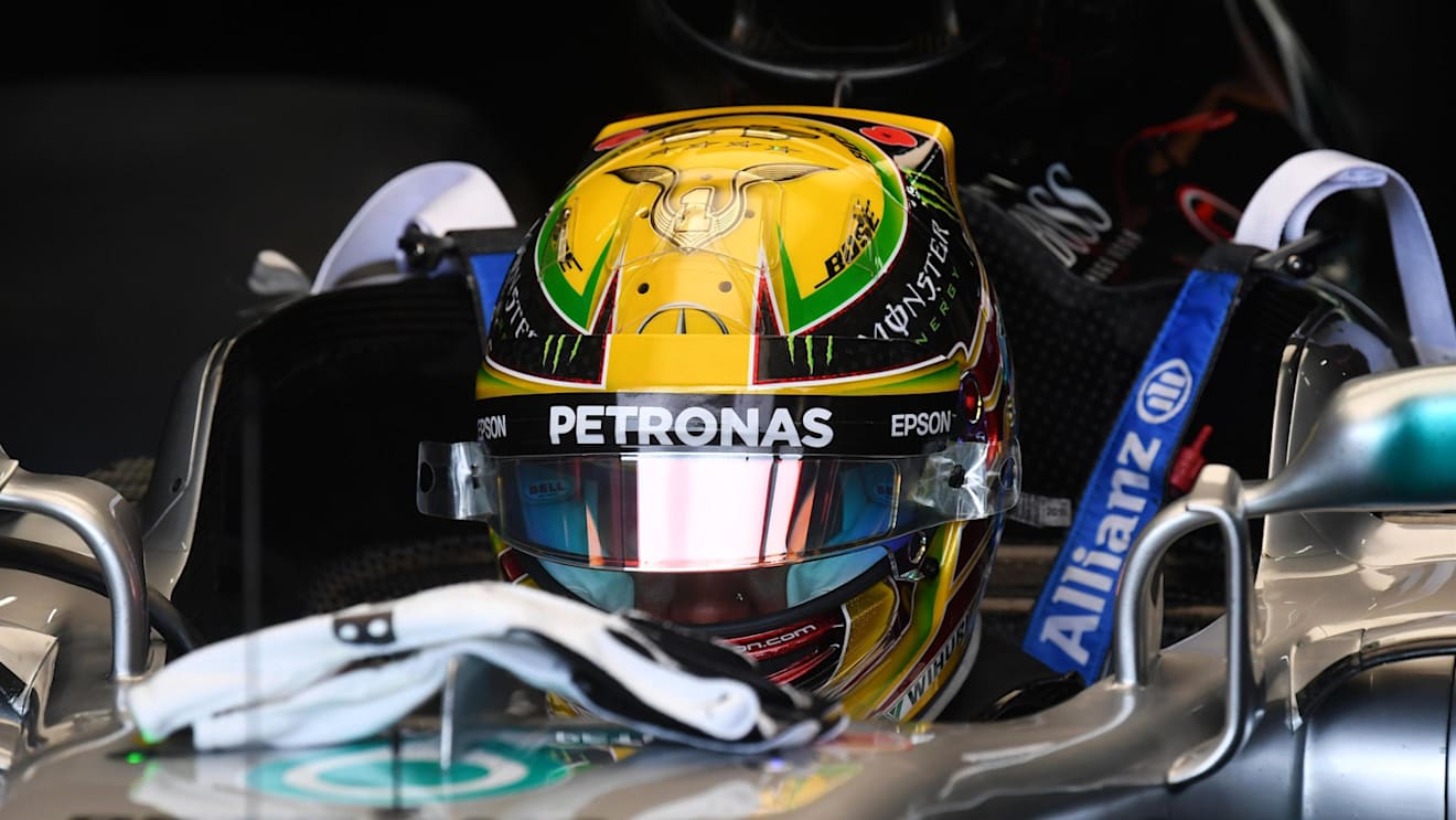 Lewis Hamilton (GBR) Mercedes-Benz F1 W08 Hybrid at Formula One World Championship, Rd19, Brazilian Grand Prix, Practice, Interlagos, Sao Paulo, Brazil, Friday 10 November 2017. © Mark Sutton/Sutton Images