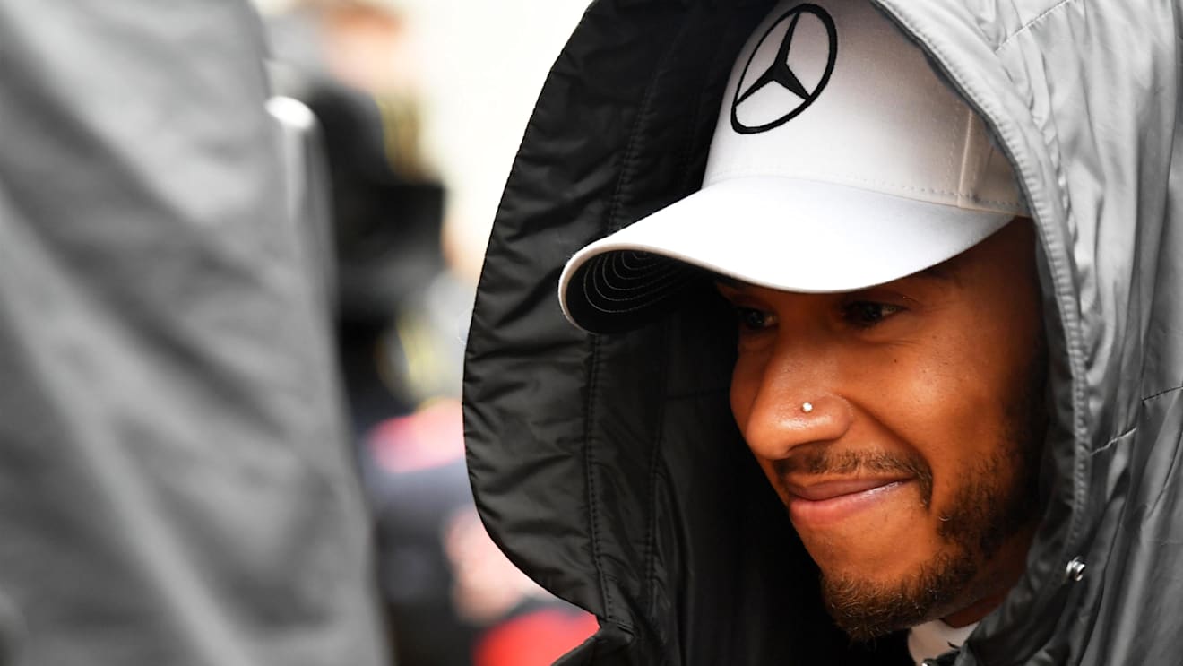 Lewis Hamilton (GBR) Mercedes AMG F1 after crashing in Q1 at Formula One World Championship, Rd19, Brazilian Grand Prix, Qualifying, Interlagos, Sao Paulo, Brazil, Saturday 11 November 2017. © Mark Sutton/Sutton Images