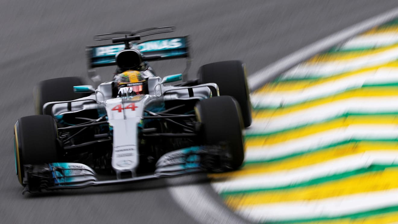 Lewis Hamilton (GBR) Mercedes-Benz F1 W08 Hybrid at Formula One World Championship, Rd19, Brazilian Grand Prix, Qualifying, Interlagos, Sao Paulo, Brazil, Saturday 11 November 2017. © Manuel Goria/Sutton Images