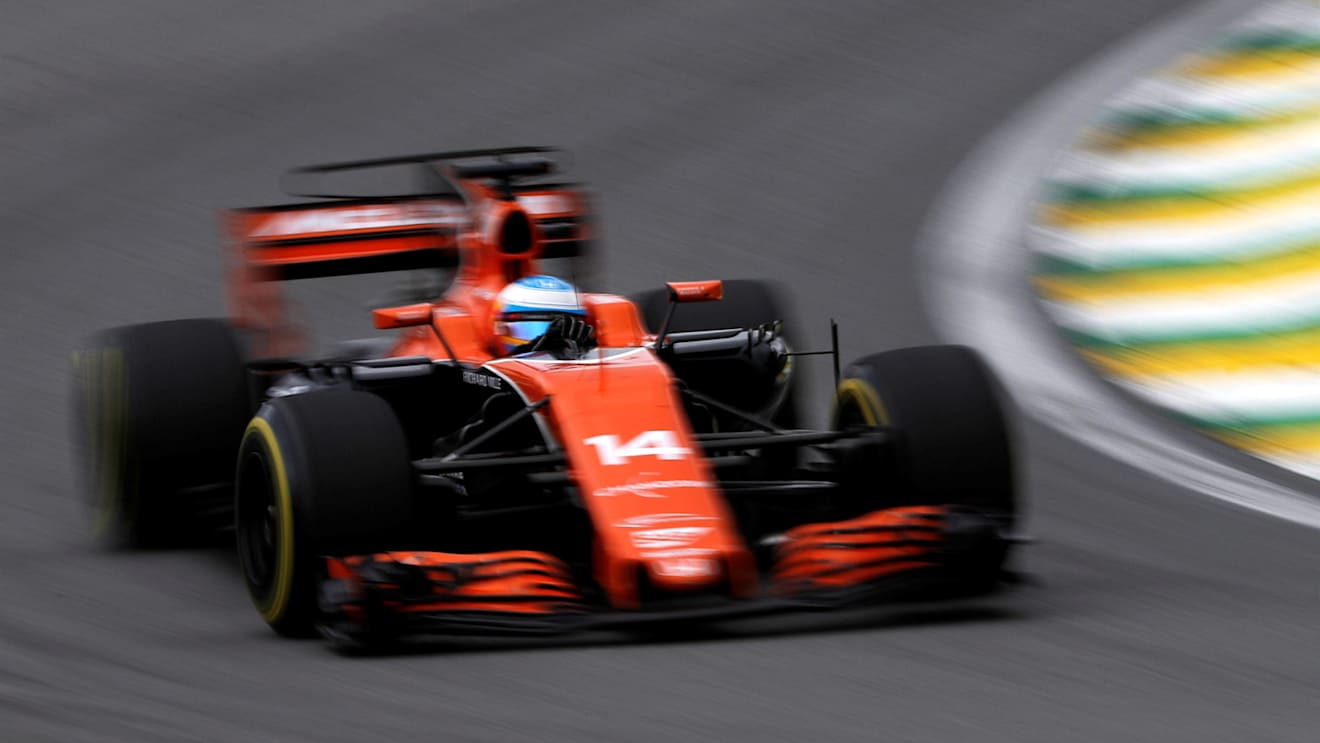 Fernando Alonso (ESP) McLaren MCL32 at Formula One World Championship, Rd19, Brazilian Grand Prix, Qualifying, Interlagos, Sao Paulo, Brazil, Saturday 11 November 2017. © Manuel Goria/Sutton Images
