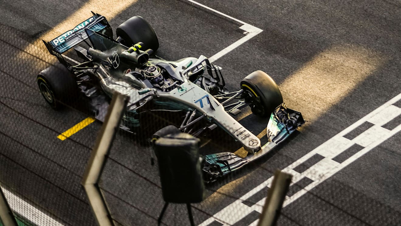 Valtteri Bottas (FIN) Mercedes-Benz F1 W08 Hybrid crosses the line to finish the race in second place at Formula One World Championship, Rd19, Brazilian Grand Prix, Race, Interlagos, Sao Paulo, Brazil, Sunday 12 November 2017. © Manuel Goria/Sutton Images