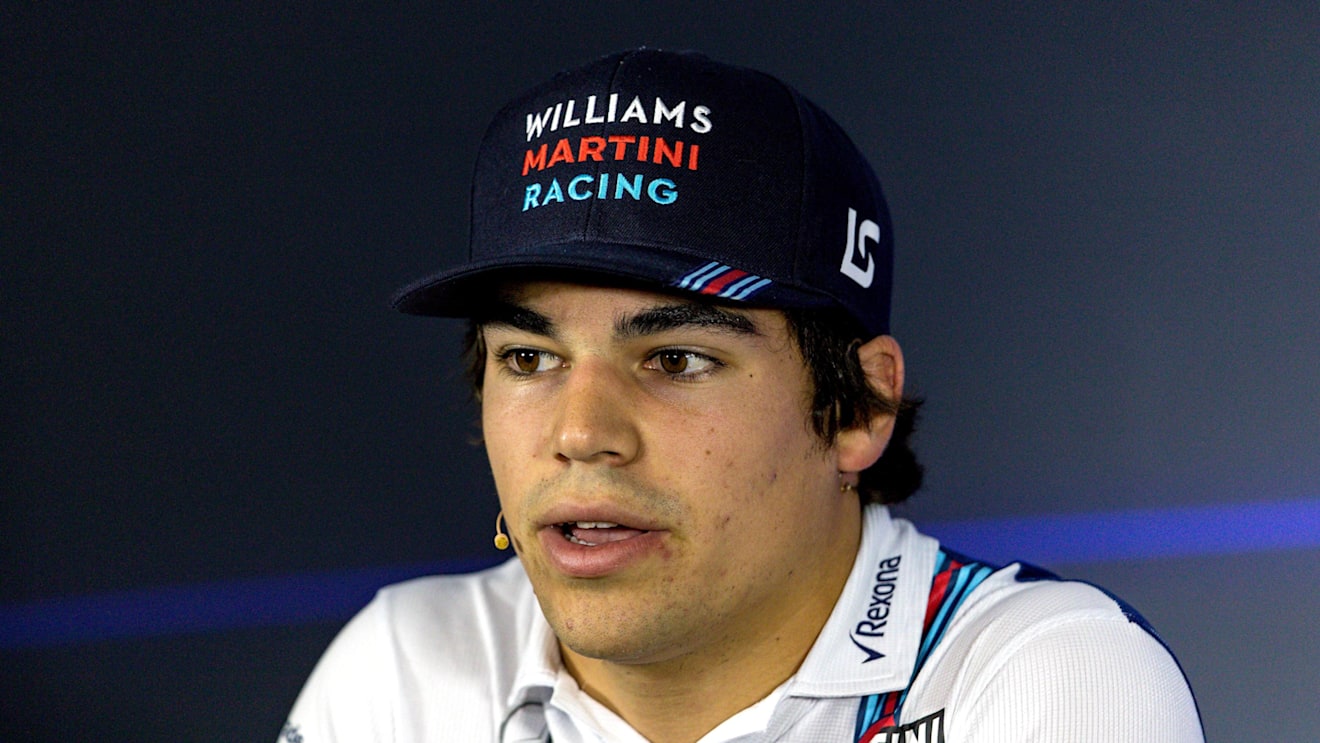 Lance Stroll (CDN) Williams in the Press Conference at Formula One World Championship, Rd19, Brazilian Grand Prix, Preparations, Interlagos, Sao Paulo, Brazil, Thursday 9 November 2017. © Kym Illman/Sutton Images