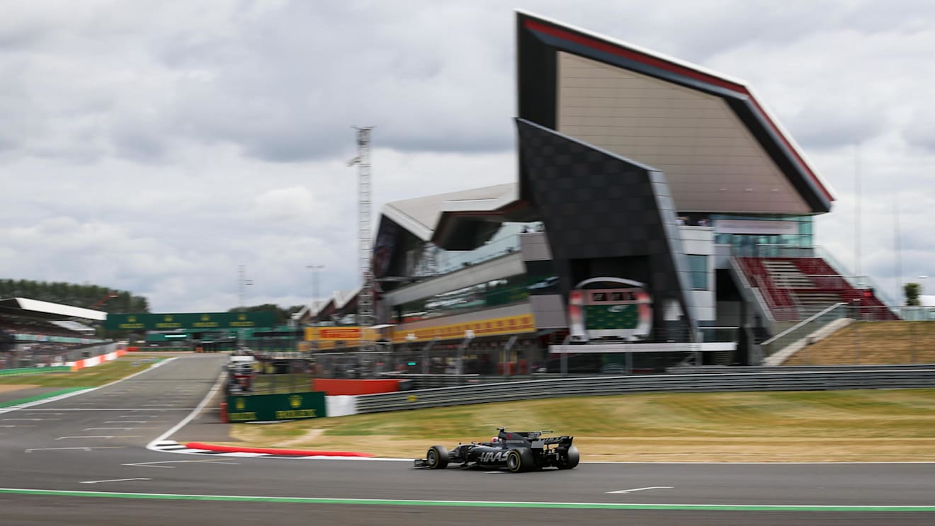 Romain Grosjean (FRA) Haas VF-17 at Formula One World Championship, Rd10, British Grand Prix, Practice, Silverstone, England, Friday 14 July 2017. © Sutton Images