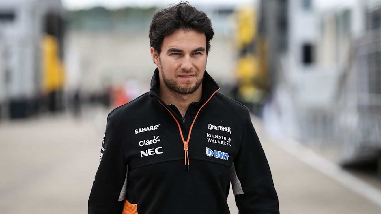 Sergio Perez (MEX) Force India at Formula One World Championship, Rd10, British Grand Prix, Race, Silverstone, England, Sunday 16 July 2017. © Sutton Images