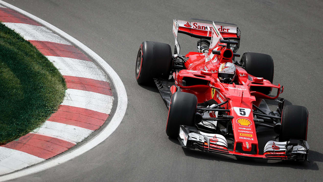 Sebastian Vettel (GER) Ferrari SF70-H at Formula One World Championship, Rd7, Canadian Grand Prix, Practice, Montreal, Canada, Friday 9 June 2017. © Sutton Images