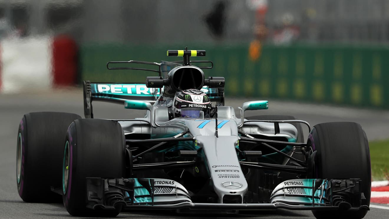 Valtteri Bottas (FIN) Mercedes-Benz F1 W08 Hybrid at Formula One World Championship, Rd7, Canadian Grand Prix, Practice, Montreal, Canada, Friday 9 June 2017. © Sutton Motorsport Images