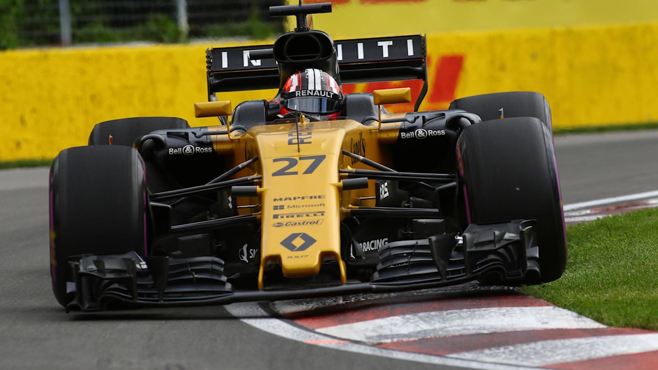 Nico Hulkenberg (GER) Renault Sport F1 Team RS17 at Formula One World Championship, Rd7, Canadian Grand Prix, Practice, Montreal, Canada, Friday 9 June 2017. © Sutton Motorsport Images