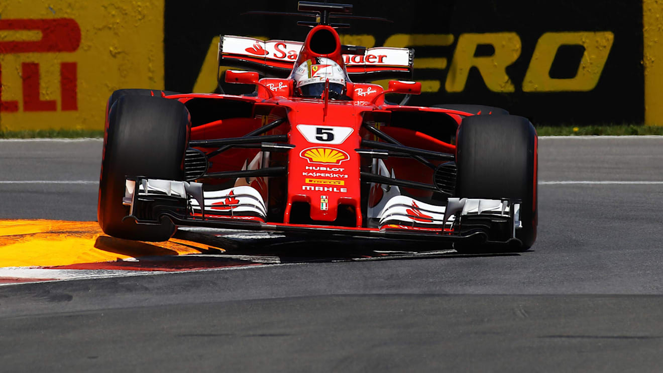 Sebastian Vettel (GER) Ferrari SF70-H at Formula One World Championship, Rd7, Canadian Grand Prix, Qualifying, Montreal, Canada, Saturday 10 June 2017. © Sutton Motorsport Images