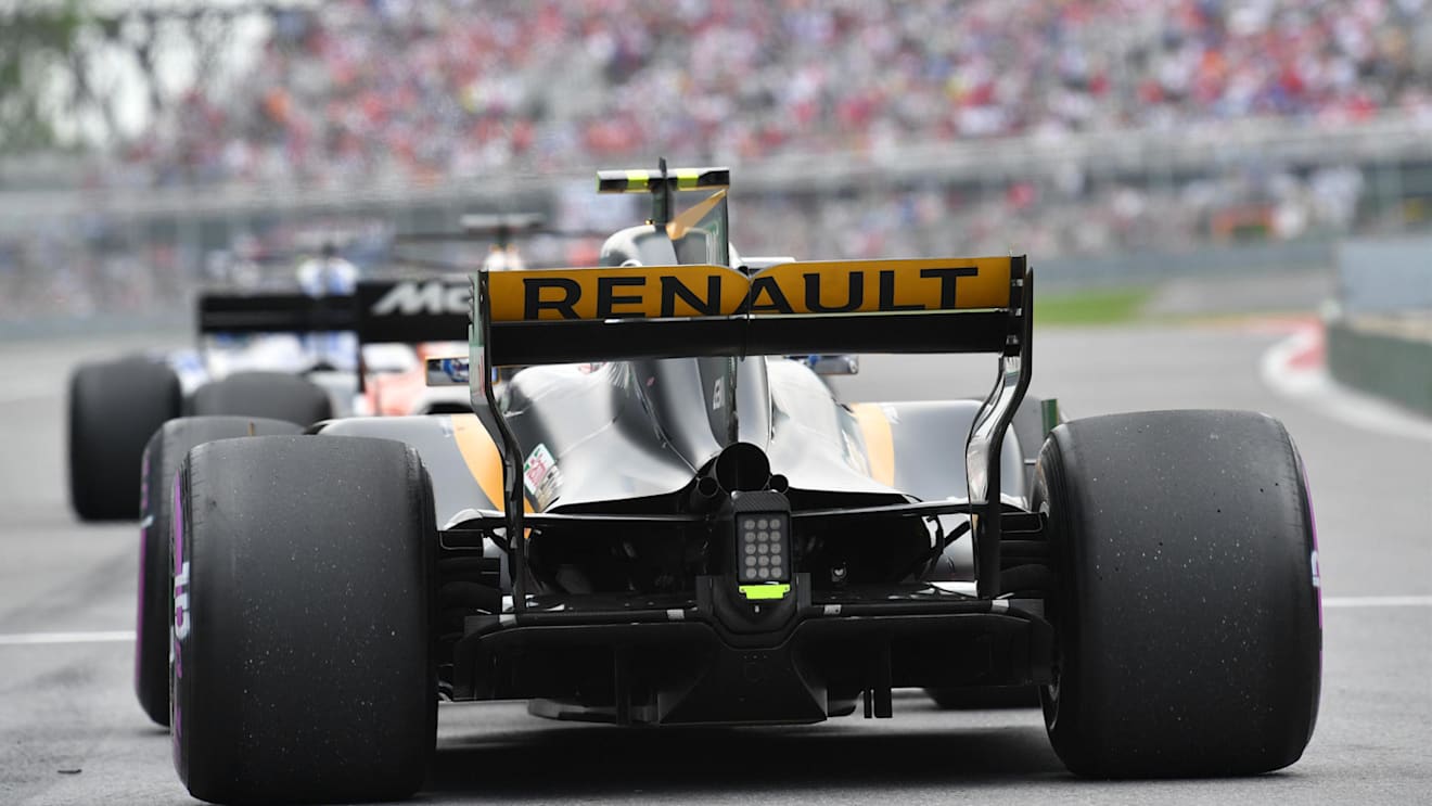 Jolyon Palmer (GBR) Renault Sport F1 Team RS17 at Formula One World Championship, Rd7, Canadian Grand Prix, Race, Montreal, Canada, Sunday 11 June 2017. © Sutton Motorsport Images