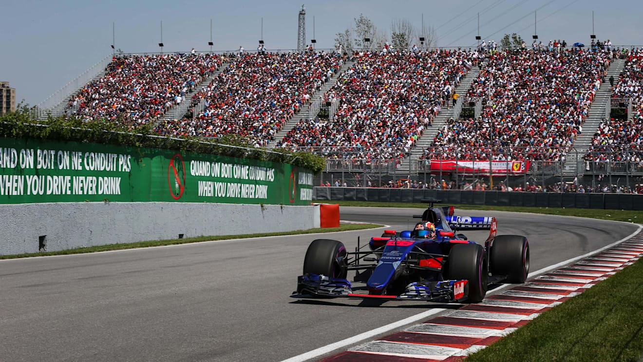 Daniil Kvyat (RUS) Scuderia Toro Rosso STR12 at Formula One World Championship, Rd7, Canadian Grand Prix, Race, Montreal, Canada, Sunday 11 June 2017. © Sutton Motorsport Images