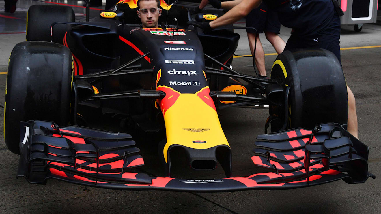 Red Bull Racing RB13 front wing at Formula One World Championship, Rd2, Chinese Grand Prix, Practice, Shanghai, China, Friday 7 April 2017. © Sutton Motorsport Images